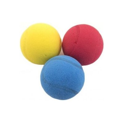 Teddies Soft míčky na softtenis pěnový 7 cm 3 ks – Zboží Mobilmania