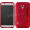 Pouzdro a kryt na mobilní telefon Pouzdro S-Case LG Optimus L7 II Dual / P715 Červené