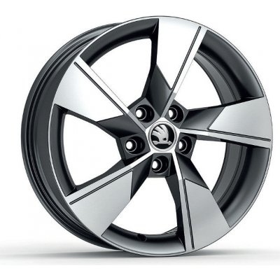 Škoda NIVALIS 7x17 5x112 ET45 anthracite – Hledejceny.cz