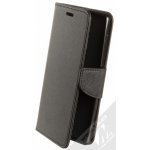 Forcell Fancy Book flipové pouzdro pro Sony Xperia XZ2 černá (black) – Zboží Živě