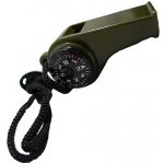 MIL-TEC Píšťalka plastová s kompasem teploměrem a šnůrkou – Hledejceny.cz