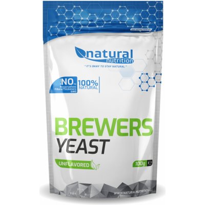 Natural Nutrition Brewers Yeast Pivovarnické kvasnice prášek 100 g
