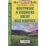 Hostýnské a Vizovické vrchy Bílé Karpaty mapa 1:100 000 č. 222 – Hledejceny.cz