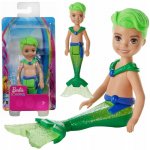 Barbie Chelsea mořská panna kluk zelené vlasy – Zbozi.Blesk.cz