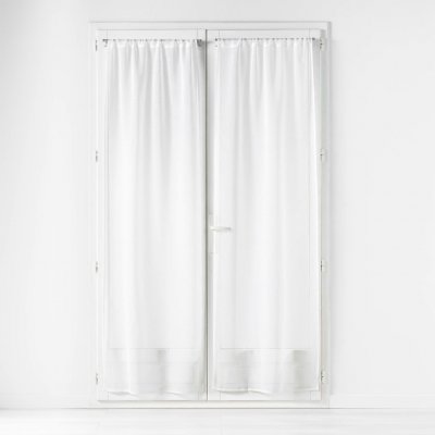 Douceur d'intérieur Sada dvou záclon CARLIN, 70 x 200 cm, bílé bílý – Hledejceny.cz