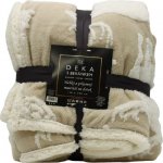 Home Elements Beránková deka s jacquard vzorem 480 GSM 150x200 – Zboží Mobilmania