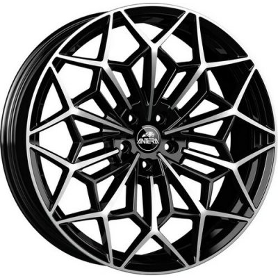 ANTERA A105 11.5x22 5x112 ET43 piano black diamond – Hledejceny.cz