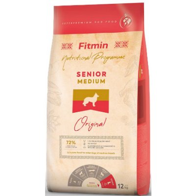 Fitmin dog medium senior 3 x 12 kg – Zbozi.Blesk.cz