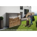 Biohort WoodStock 230 229 x 102 x 199 cm tmavě šedá metalíza – Zboží Dáma