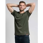 CityZen AGEN pánské tričko dark khaki – Zboží Mobilmania