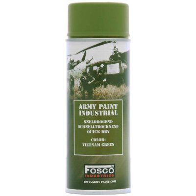 Barva ARMY ve spreji 400 ml FOSCO® - Vietnam green – Zboží Mobilmania