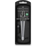 Faber-Castell kružítko Grip Quick-Set 2001 stříbrné – Zboží Dáma