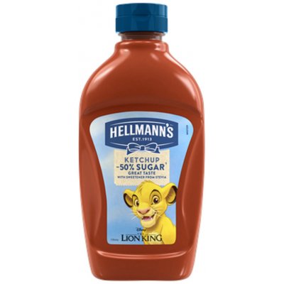 Hellmann's Kečup 50% cukru dětský 460 g – Zboží Mobilmania