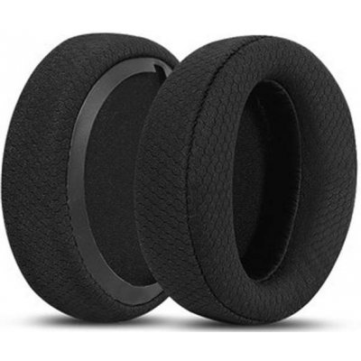eses náušníky pro sluchátka Sony MDR-XB950BT XB950N1 XB950B1 XB950AP černé textilní – Zboží Živě