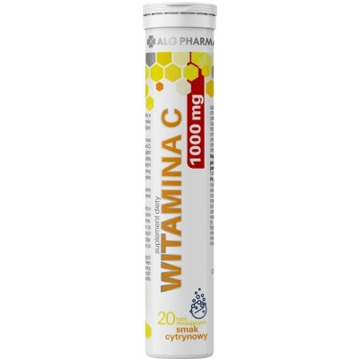 ALG Pharma Vitamin C 1000 mg Lemon 20 šumivých tablet – Hledejceny.cz