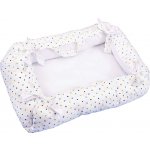 Hnízdečko pro miminko Bílý s barevnými puntíky – Hledejceny.cz