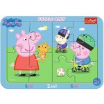 Trefl deskové Peppa Pig 32,5 x 23 cm 10 dílků – Hledejceny.cz