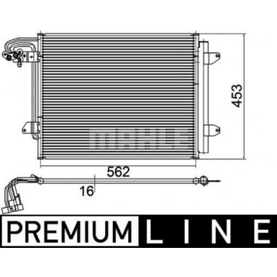 MAHLE Kondenzátor klimatizace MAO AC 325 000P – Zboží Mobilmania