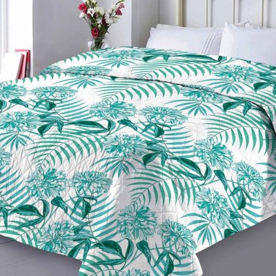 Xpose přehoz na postel AMAZING tyrkysový 220 x 240 cm – Zboží Dáma