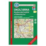 Mapa KČT 87 Okolí Brna, Slavkov 1 : 50 000 – Hledejceny.cz