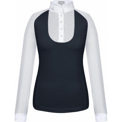 Fair Play Jezdecké závodní tričko s dlouhým rukávem JUSTINE AIRY LS Modrá – Hledejceny.cz