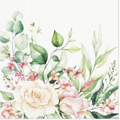PAW Ubrousky L Floral Moments 33x33cm – Zboží Dáma