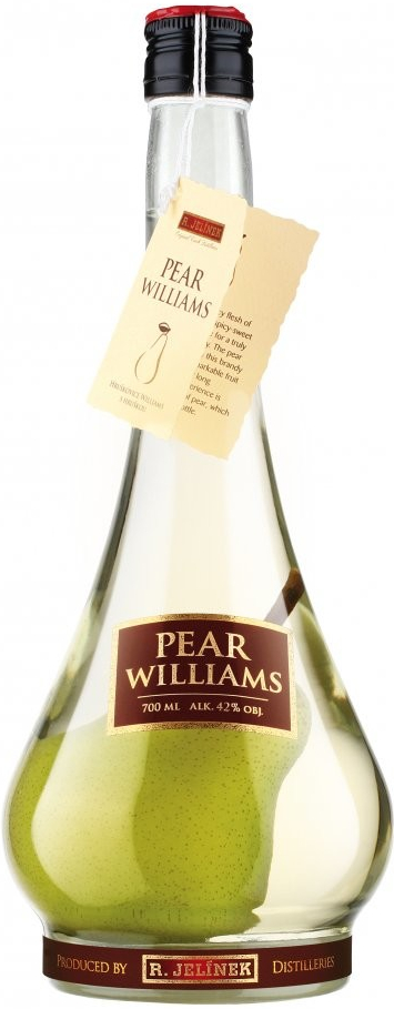 Pear Williams s hruskou 42% 0,7 l (holá láhev)