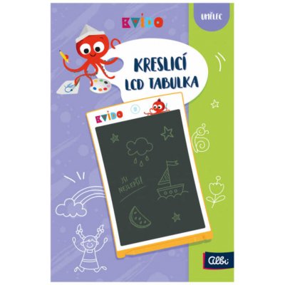 ALBI Magická tabulka LCD kreslicí set s kouzelným perem na baterie – Zbozi.Blesk.cz