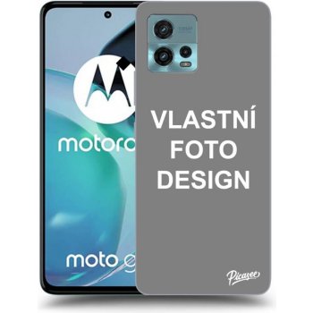 Pouzdro Picasee silikonové Motorola Moto G72 - Vlastní design/motiv čiré