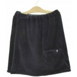 Velforia pánský kilt do sauny froté černý M 90 x 100 cm – Zboží Mobilmania