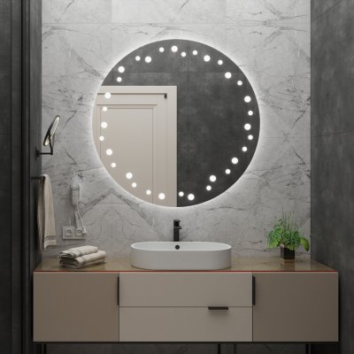 Artalo LED zrcadlo do koupelny C10 40 x 40 cm