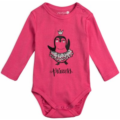 Kojenecké body VENERE PRINCESS růžové – Zboží Dáma
