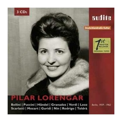 Vincenzo Bellini - Pilar Lorengar: A Portrait In Live And Studio Recordings From 1959-1962 3 CD – Hledejceny.cz