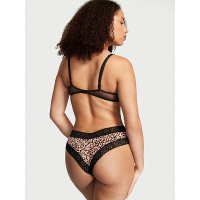 Victoria's Secret dámské kalhotky Cheeky leopardí