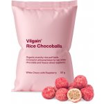Vilgain Rice Chocoballs BIO Bílá čokoláda s malinou 50 g – Hledejceny.cz