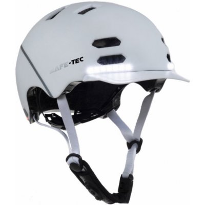 Safe-Tec SK8 SAFE-TEC Chytrá Bluetooth helma/ SK8 White S