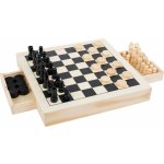 Small Foot Dřevěné kompaktní šachy 3v1 – Hledejceny.cz