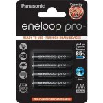 Panasonic Eneloop Pro AAA 930 mAh 4 ks BK-4HCDE-4BE – Zboží Živě