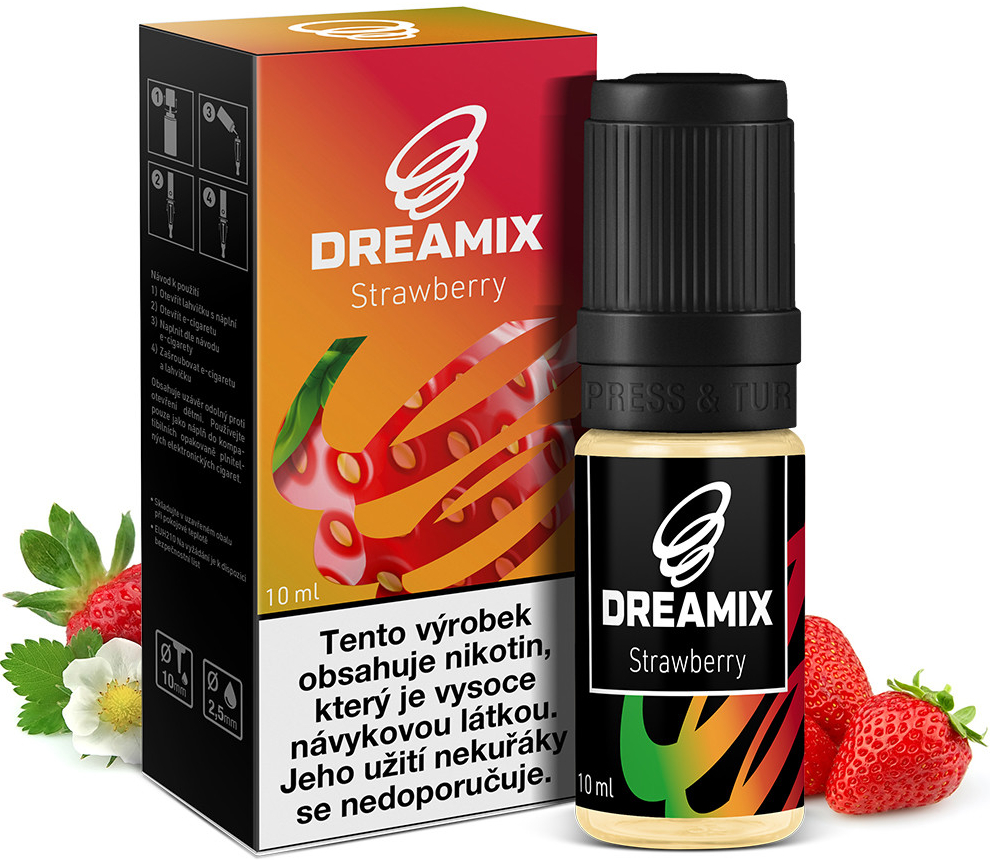 Dreamix Jahoda 10 ml 12 mg od 109 Kč - Heureka.cz