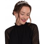 Okouzlující korunka/diadém s čirými krystaly Troli – Zboží Dáma