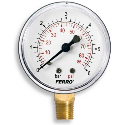 FERRO Manometr M6306R – Hledejceny.cz