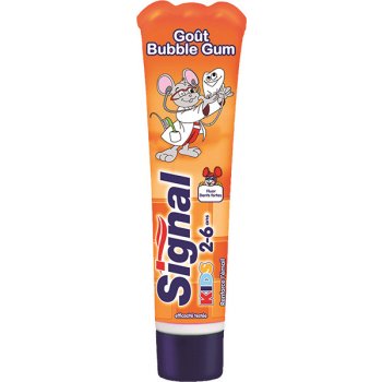 Signal Kids Buble Gum 2-6 let dětská zubní pasta s příchutí žvýkačky 50 ml