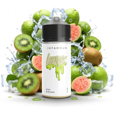 Infamous LongZ Shake & Vape Kiwi Guava 10 ml – Zboží Dáma