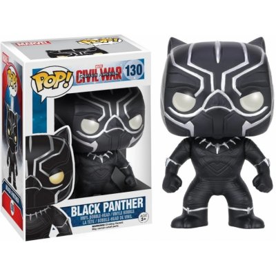 Funko Pop! Marvel Heroes | Captain America: Civil War Black Panther Civil War – Zboží Mobilmania