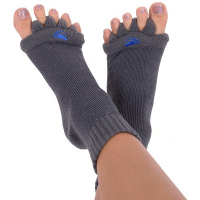 Happy Feet HF08 Adjustační ponožky Charcoal – Zboží Dáma