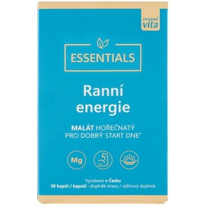 Maxi Vita Essentials Ranní energie 30 kapslí – Hledejceny.cz