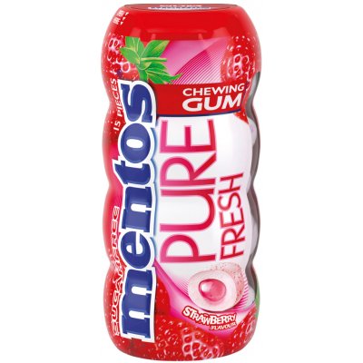 Mentos Pure Fresh Strawberry/ jahoda žvýkačky 30 g – Hledejceny.cz
