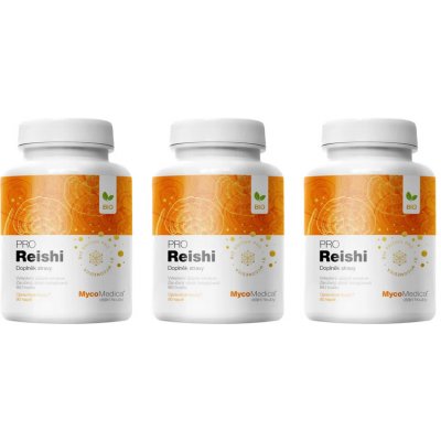 MycoMedica BIO Reishi PRO 3 x 90 kapslí – Hledejceny.cz