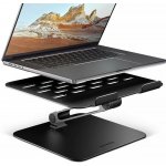 AXAGON STND-LQB hliníkový HQ stojan na notebook 10"-17.3" nastavitelná výška a úhel, černý (STND-LQB) – Zboží Živě