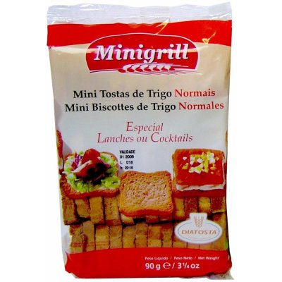 Diatosta Minigrill pšeničné suchary 90 g – Zboží Dáma